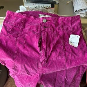 Free people flared corduroy pants